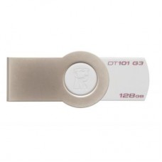 USB флеш накопитель Kingston 128GB DataTraveler 101 G3 White USB 3.0 (DT101G3/128GB)