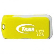 USB флеш накопитель Team 4GB C126 Yellow USB 2.0 (TC1264GY01)