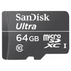 Карта памяти SanDisk 64GB microSDXC Class 10 UHS-I (SDSDQL-064G-G35)