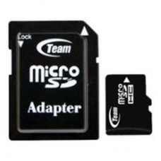 Карта памяти Team 4GB microSDHC Class 10 (TUSDH4GCL1003)