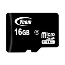 Карта памяти Team 16GB MicroSDHC Class 6 (TUSDH16GCL603)