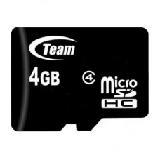 Карта памяти Team 4GB MicroSDHC Class 6 (TUSDH4GCL603)