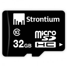 Карта памяти Strontium Flash Miсro-SDHC memory card 32Gb Class 10 (SR32GTFC10R)
