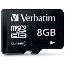 Карта памяти Verbatim 8GB microSDHC class 4 (44004)