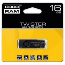 USB флеш накопитель Goodram 16Gb Twister Black USB 2.0 (PD16GH2GRTSKKR9)