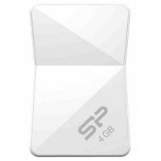 USB флеш накопитель Silicon Power 4Gb Touch T08 White USB 2.0 (SP004GBUF2T08V1W)