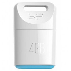 USB флеш накопитель Silicon Power 4GB Touch T06 White USB 2.0 (SP004GBUF2T06V1W)