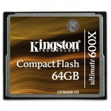 Карта памяти Kingston 64Gb Compact Flash 600x (CF/64GB-U3)