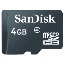Карта памяти SanDisk 4Gb microSDHC Class 4 (SDSDQM-004G-B35)