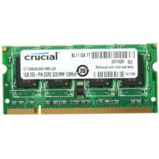 Модуль памяти для ноутбука SoDIMM DDR2 1GB 800 MHz Micron (CT12864AC800)