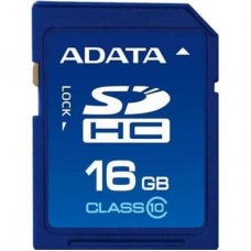 Карта памяти ADATA 16GB SDHC class 10 (ASDH16GCL10-R)