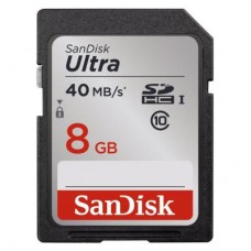 Карта памяти SanDisk 8Gb SDHC class 10 UHS-I (SDSDUN-008G-G46)