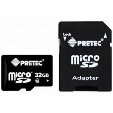 Карта памяти Pretec 32GB microSDHC class 10 UHS-I (STSH32G-SA)
