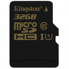 Карта памяти Kingston 32Gb MicroSD class 10 UHS-I (SDCA10/32GBSP)