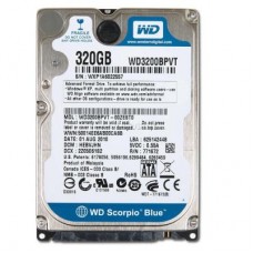 Жесткий диск для ноутбука WD 2.5" 320GB (#WD3200BPVT#)
