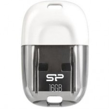 USB флеш накопитель Silicon Power 16GB Touch T09 White USB 2.0 (SP016GBUF2T09V1W)