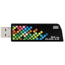 USB флеш накопитель Goodram 64GB CL!CK Black USB 3.0 (PD64GH3GRCLKR9)