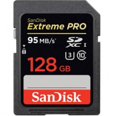 Карта памяти SanDisk 128GB SDXC Extreme Pro UHS-I U3 Class10 (SDSDXPA-128G-G46)