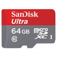 Карта памяти SanDisk 64GB microSD class10 UHS-I (SDSQUNC-064G-GN6MA)