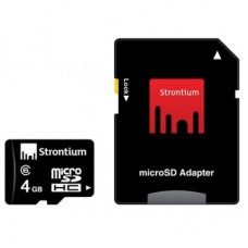 Карта памяти Strontium Flash 4GB microSD class6 (SR4GTFC6A)