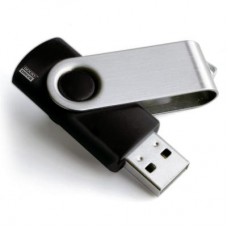USB флеш накопитель Goodram 128GB Twister Black USB2.0 (PD128GH2GRTSKR9)