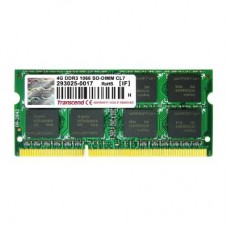 Модуль памяти для ноутбука SoDIMM DDR3 4GB 1066 MHz Transcend (TS4GAP1066S)