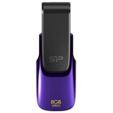 USB флеш накопитель Silicon Power 8GB Blaze B31 Purple USB 3.0 (SP008GBUF3B31V1U)
