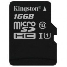 Карта памяти Kingston 16GB microSDHC Class 10 UHS-I (SDC10G2/16GBSP)