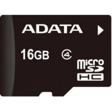 Карта памяти ADATA 16GB microSDHC Class 4 (AUSDH16GCL4-R)