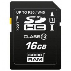 Карта памяти Goodram 16GB SDHC Class 10 UHS-I (SDC16GHCUHS1GRR10)
