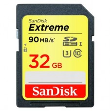 Карта памяти SanDisk 32GB SDHC Extreme Class 10 UHS-I U3 (SDSDXNE-032G-GNCIN)