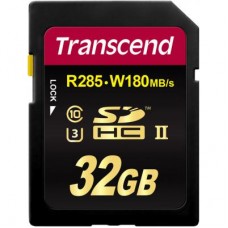 Карта памяти Transcend 32GB SDHC Class 10 UHS-II U3 (TS32GSD2U3)