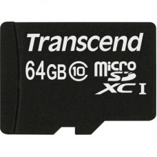 Карта памяти Transcend 64GB microSDXC Class 10 (TS64GUSDXC10)