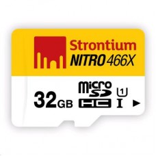 Карта памяти Strontium Flash 32GB microSDHC Class10 USH-I 466X (SRN32GTFU1R)