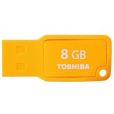 USB флеш накопитель Toshiba 8GB Mikawa Yellow USB 2.0 (THN-U201Y0080M4)