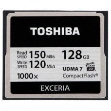 Карта памяти Toshiba 128GB Compact Flash 1000X (CF-128GTGI(8)
