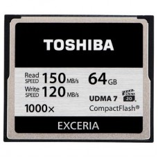 Карта памяти Toshiba 64GB Compact Flash 1000X (CF-064GTGI(8)