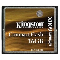 Карта памяти Kingston 16Gb Compact Flash 600x (CF/16GB-U3)