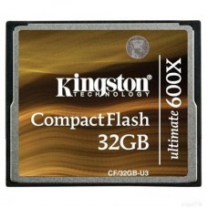 Карта памяти Kingston 32Gb Compact Flash 600x (CF/32GB-U3)