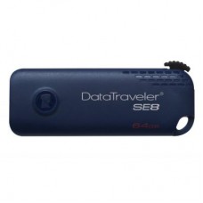 USB флеш накопитель Kingston 64GB DT SE 8 Blue USB 2.0 (DTSE8/64GB)