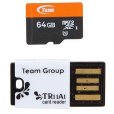 Карта памяти Team 64GB microSD Class 10 UHS-I (TUSDX64GUHS29)