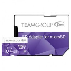 Карта памяти Team 64GB microSD Class10 UHS-I (TCUSDX64GUHS41)