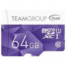 Карта памяти Team 64GB microSD Class10 UHS-I (TCUSDX64GUHS02)