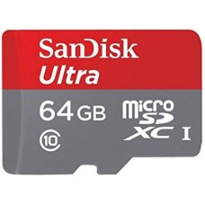 Карта памяти SanDisk 64GB microSD Class 10 UHS-I (SDSQUNC-064G-GN6IA)