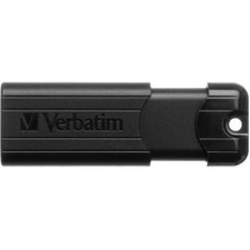 USB флеш накопитель Verbatim 256GB PinStripe Black USB 3.0 (49320)