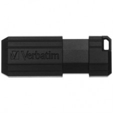 USB флеш накопитель Verbatim 128GB PinStripe Black USB 2.0 (49071)