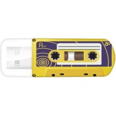 USB флеш накопитель Verbatim 16GB Mini Cassette Edition Yellow USB 2.0 (49399)