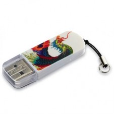 USB флеш накопитель Verbatim 32GB STORE'NGO MINI TATTOO PHOENIX USB 2.0 (49898)