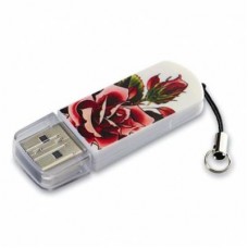 USB флеш накопитель Verbatim 32GB STORE'N'GO MINI TATTOO ROSE USB 2.0 (49896)