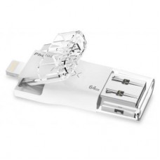 USB флеш накопитель PhotoFast 64GB i-Flashdrive MAX White USB/Lightning (IFDMAX64GB)
